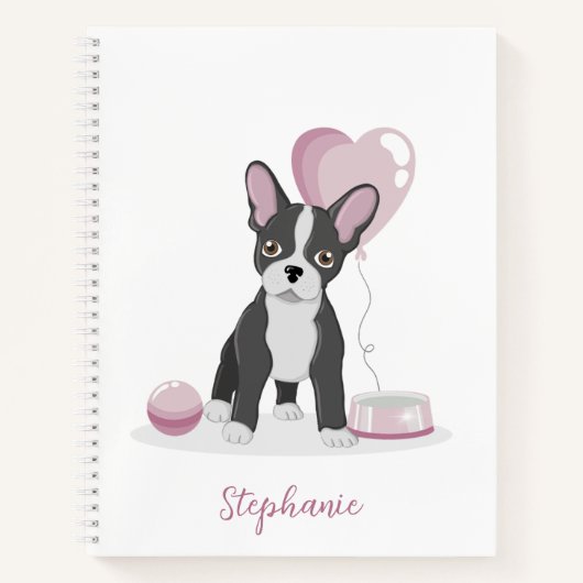 Franse Bulldog Birthday Notitieboek (Voorkant)
