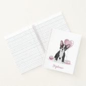 Franse Bulldog Birthday Notitieboek (Binnen)