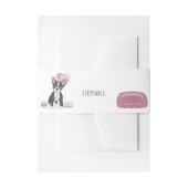 Franse Bulldog Birthday Uitnodigingen Wikkel (Voorkant Voorbeeld)