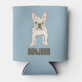 Franse Bulldog Bonjour Blikjeskoeler (Voorkant)