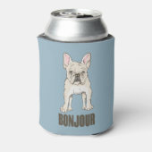 Franse Bulldog Bonjour Blikjeskoeler (Blikje Achterkant)