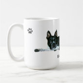 Franse Bulldog & Boston Terrier "Best Friends"-Mok Koffiemok (Links)