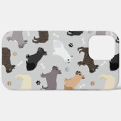 Franse Bulldog Botten en poten Grijs Case-Mate iPhone Case (Achterkant (horizontaal))
