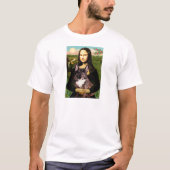 Franse Bulldog (br10) - Mona Lisa T-shirt (Voorkant)