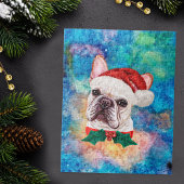 Franse Bulldog Breed Dog Kerstmis Legpuzzel
