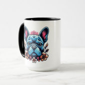 Franse Bulldog Brie Cool Quote Mok (Voorkant links)