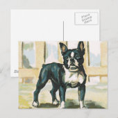 Franse Bulldog Briefkaart (Voorkant / Achterkant)