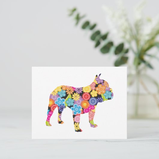 Franse Bulldog Briefkaart (Staand voorkant)