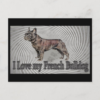 Franse Bulldog Briefkaart