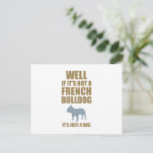 Franse Bulldog Briefkaart (Staand voorkant)