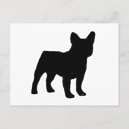 franse bulldog briefkaart (Voorkant)