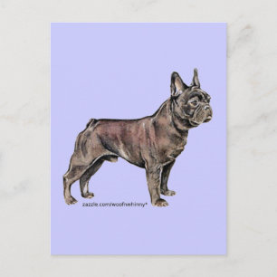 Franse Bulldog! Briefkaart