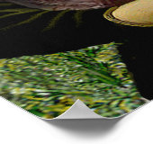 Franse Bulldog (brindle) - Mona Lisa Poster (Hoek)