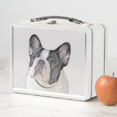 Franse Bulldog (Brindle Pied) - Schilderen - Dog A (In situ)