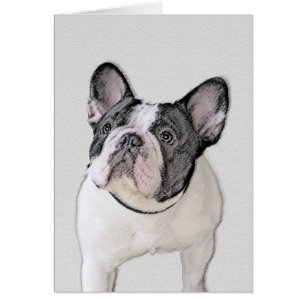 Franse Bulldog (Brindle Pied) - Schilderen - Dog A