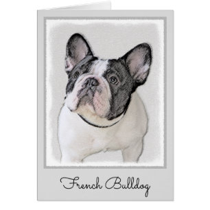 Franse Bulldog (Brindle Pied) - Schilderen - Dog A