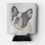 Franse Bulldog (Brindle Pied) - Schilderen - Dog A Blikjeskoeler (Voorkant)
