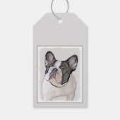 Franse Bulldog (Brindle Pied) - Schilderen - Dog A Cadeaulabel (Achterkant)