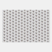 Franse Bulldog (Brindle Pied) - Schilderen - Dog A Inpakpapier Vel (Voorkant)