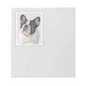 Franse Bulldog (Brindle Pied) - Schilderen - Dog A Notitieblok (Voorkant)