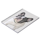 Franse Bulldog (Brindle Pied) - Schilderen - Dog A Notitieboek (Linkerzijde)