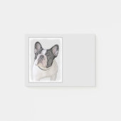 Franse Bulldog (Brindle Pied) - Schilderen - Dog A Post-it® Notes (Voorkant)