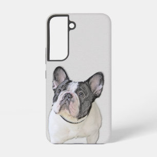 Franse Bulldog (Brindle Pied) - Schilderen - Dog A Samsung Galaxy Hoesje