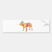 Franse Bulldog Bumpersticker (Voorkant)