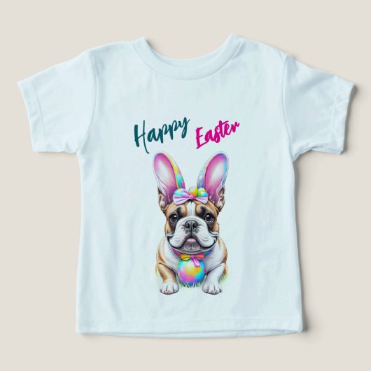 Franse Bulldog Bunny Pasen Bulldogge (Design voorkant)