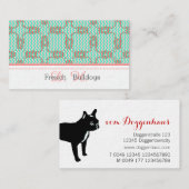 Franse Bulldog Businesscards Visitekaartje (Voorkant / Achterkant)
