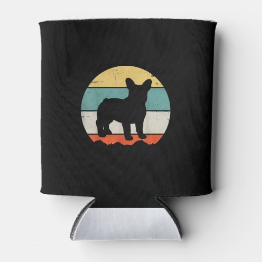 franse bulldog | cadeaumeisjes kinder franse stier blikjeskoeler (Voorkant)