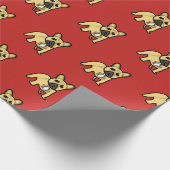 Franse Bulldog Cadeaupapier (Hoek)