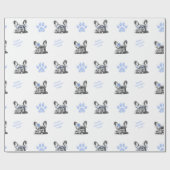 Franse Bulldog Cadeaupapier (Vlak)