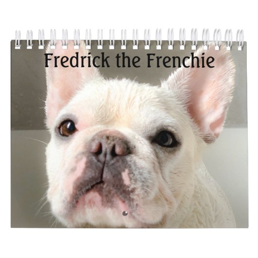 Franse Bulldog Calendar - Fredrick the Frenchie  Kalender (Hoes)