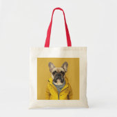 Franse Bulldog-Canvas tas (Voorkant)