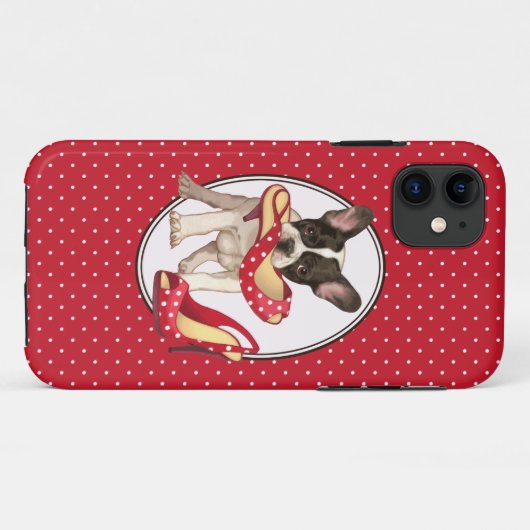 Franse Bulldog Case-Mate iPhone Case (Achterkant (horizontaal))