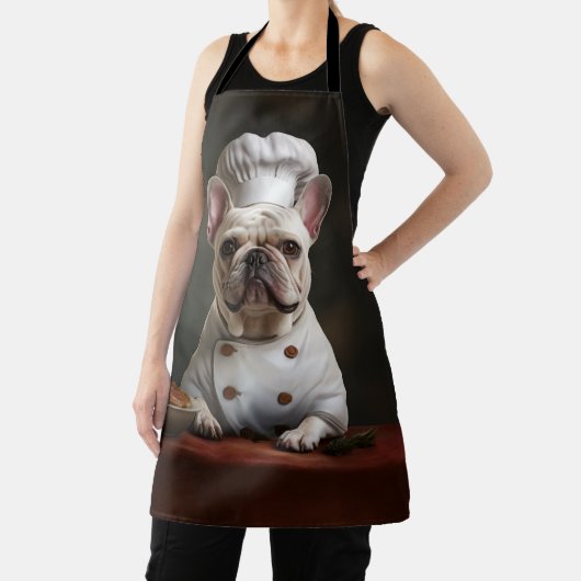 Franse Bulldog Chef Frenchie Schort (Insitu)