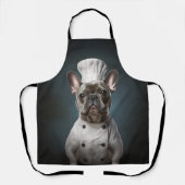 Franse Bulldog Chef Frenchie Schort (Voorkant)