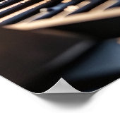 Franse Bulldog Chef Grills Diner Poster (Hoek)