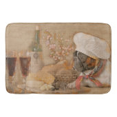 Franse Bulldog Chef Kitchen of Badmat (Voorkant)