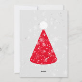 Franse Bulldog Christma Kaart (Achterkant)