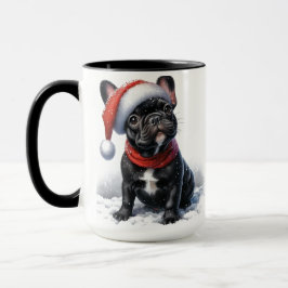Franse Bulldog Christmas Mok Cup