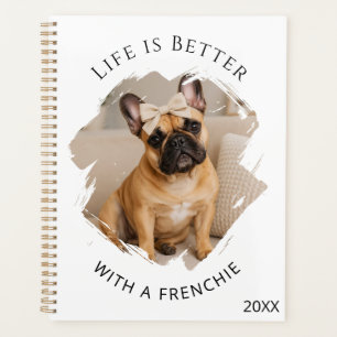Franse Bulldog citaat foto 2027 Planner