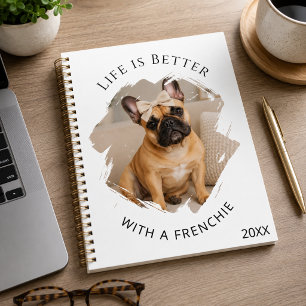 Franse Bulldog citaat foto 2027 Planner