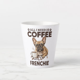 Franse Bulldog Coffee Frenchie Hond Latte Mok