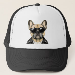 Franse Bulldog Coolle Hondengrafiek Trucker Pet