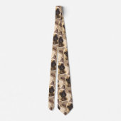 Franse Bulldog Cute Dog Pet Animal Art Stropdas (Achterkant)