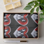 Franse Bulldog Cute Frenchie Cadeaupapier Tissuepapier (Geschenk)