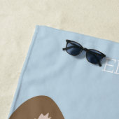 Franse Bulldog | Cute Frenchie Strandlaken (In situ)