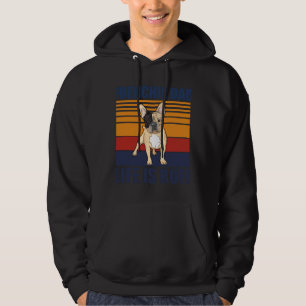 Franse Bulldog Dad Cute Frenchie Dog Hoodie